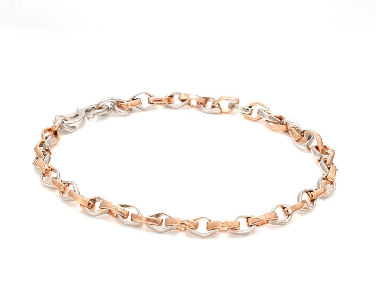 Buy Evil Eye Rose Gold Plated Sterling Silver Chain Bracelet by Mannash™  Jewellery
