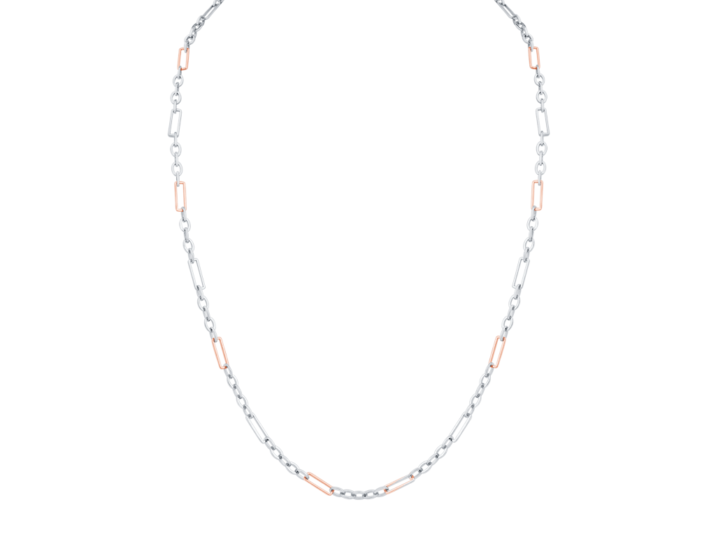 Jewelove™ Chains Platinum Rose Gold Chain for Men JL PT CH 0381
