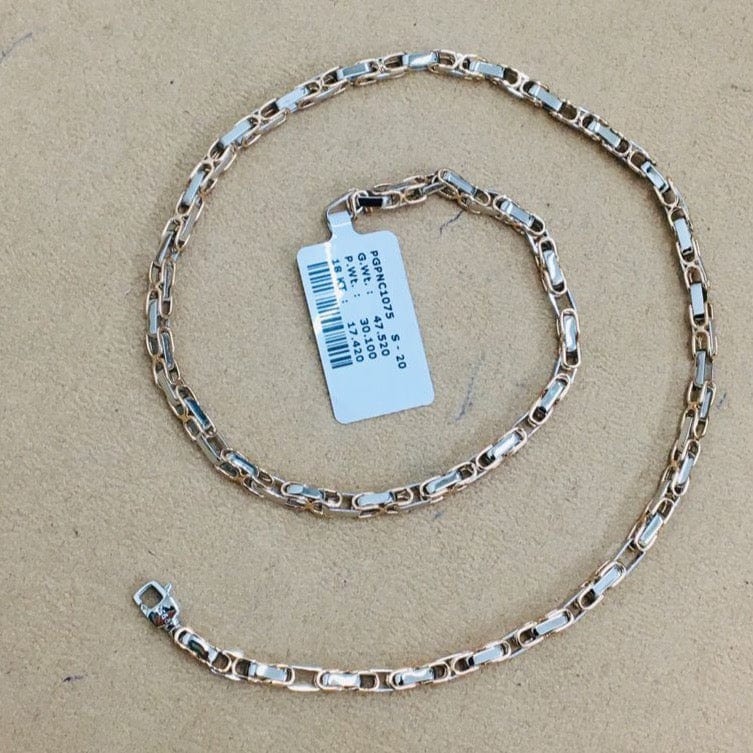 Jewelove™ Chains Platinum Rose Gold Chain for Men JL PT CH 1023