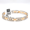 Jewelove™ Bangles & Bracelets Platinum Rose Gold Diamond Bracelet JL PTB 856