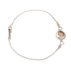 Jewelove™ Bangles & Bracelets Platinum Rose Gold Heart Bracelet for Women JL PTB 745