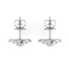 Jewelove™ Earrings VS J Platinum Solitaire Earrings JL PT E SE RD 106