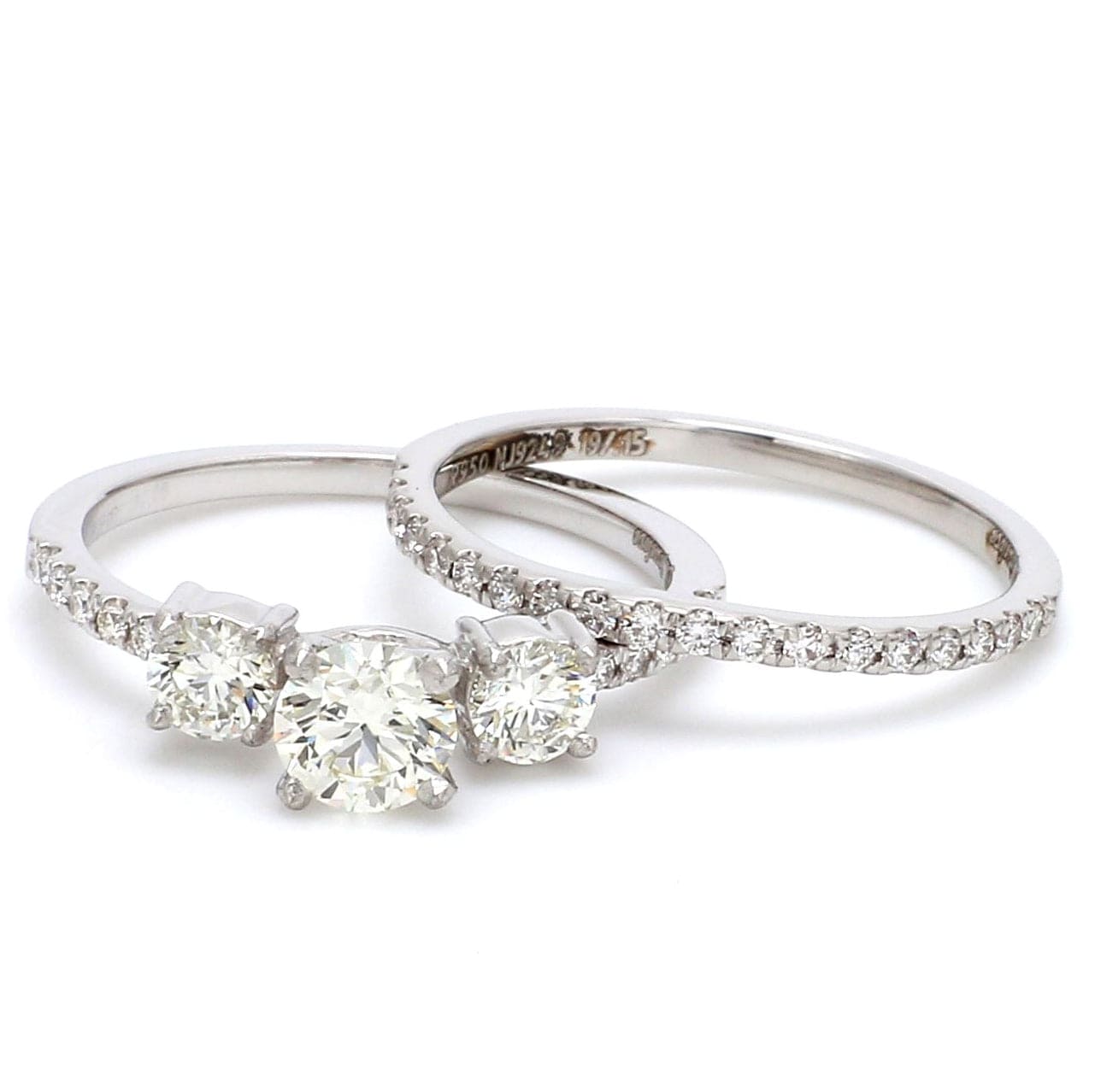 Elvish engagement ring set with peridot, fantasy gold flower rings /  Fiorella | Eden Garden Jewelry™