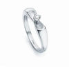 Platinum Solitaire Engagement Ring JL PT 503 - Suranas Jewelove
