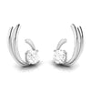 Jewelove™ Pendants & Earrings Platinum Solitaire Pendant Set for Women JL PT PE 79C