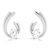 Jewelove™ Pendants & Earrings Earrings only Platinum Solitaire Pendant Set for Women JL PT PE 79C