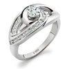 Platinum Solitaire Ring by Jewelove JL PT 501 - Suranas Jewelove

