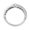 Platinum Solitaire Ring for Men by Jewelove JL PT 401 - Suranas Jewelove
 - 2