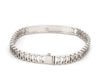 Jewelove™ Bangles & Bracelets Platinum Uni-sex Thin Bracelet JL PTB 740-A
