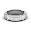 Jewelove™ Rings Women's Band only / SI IJ Platinum Unisex Ring with Diamonds JL PT MB PR 133