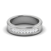 Jewelove™ Rings Women's Band only / SI IJ Platinum Unisex Ring with Diamonds JL PT MB RD 140