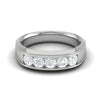 Jewelove™ Rings Women's Band only / VS J Platinum Unisex Ring with Diamonds JL PT MB RD 146