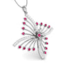 Jewelove™ Pendants Platinum with Diamond Pendant for Women JL PT P NL8581