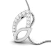 Jewelove™ Pendants & Earrings Platinum with Diamond Pendant Set for Women JL PT P 2419