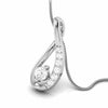 Jewelove™ Pendants & Earrings Platinum with Diamond Pendant Set for Women JL PT P 2431