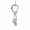 Jewelove™ Pendants & Earrings Platinum with Diamond Pendant Set for Women JL PT P 2431