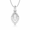 Jewelove™ Pendants & Earrings Pendant only Platinum with Diamond Pendant Set for Women JL PT P 2433