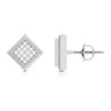 Jewelove™ Pendants & Earrings Platinum with Diamond Pendant Set for Women JL PT P 2434