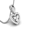 Jewelove™ Pendants & Earrings Platinum with Diamond Pendant Set for Women JL PT P 2437
