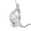 Jewelove™ Pendants & Earrings Platinum with Diamond Pendant Set for Women JL PT P 2441