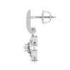 Jewelove™ Pendants & Earrings Platinum with Diamond Pendant Set for Women JL PT P 2443