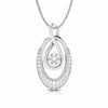 Jewelove™ Pendants & Earrings Pendant only Platinum with Diamond Pendant Set for Women JL PT P 2444