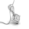 Jewelove™ Pendants & Earrings Platinum with Diamond Pendant Set for Women JL PT P 2445
