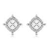 Jewelove™ Pendants & Earrings Earrings only Platinum with Diamond Pendant Set for Women JL PT P 2445