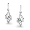 Jewelove™ Pendants & Earrings Platinum with Diamond Pendant Set for Women JL PT P 2446