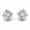 Jewelove™ Pendants & Earrings Platinum with Diamond Pendant Set for Women JL PT P 2447