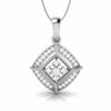 Jewelove™ Pendants & Earrings Pendant only Platinum with Diamond Pendant Set for Women JL PT P 2447