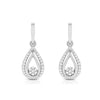 Jewelove™ Pendants & Earrings Earrings only Platinum with Diamond Pendant Set for Women JL PT P 2454