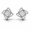 Jewelove™ Pendants & Earrings Earrings only Platinum with Diamond Pendant Set for Women JL PT P 2458