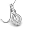 Jewelove™ Pendants & Earrings Platinum with Diamond Pendant Set for Women JL PT P 2460