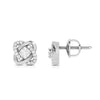 Jewelove™ Pendants & Earrings Platinum with Diamond Pendant Set for Women JL PT P 2461