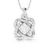 Jewelove™ Pendants & Earrings Pendant only Platinum with Diamond Pendant Set for Women JL PT P 2461