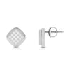 Jewelove™ Pendants & Earrings Platinum with Diamond Pendant Set for Women JL PT P 2462