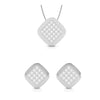 Jewelove™ Pendants & Earrings Pendant Set Platinum with Diamond Pendant Set for Women JL PT P 2462