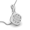 Jewelove™ Pendants & Earrings Platinum with Diamond Pendant Set for Women JL PT P 2463