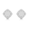 Jewelove™ Pendants & Earrings Earrings only Platinum with Diamond Pendant Set for Women JL PT P 2463
