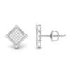 Jewelove™ Pendants & Earrings Platinum with Diamond Pendant Set for Women JL PT P 2468