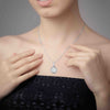 Jewelove™ Pendants & Earrings Platinum with Diamond Pendant Set for Women JL PT P 2490