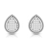 Jewelove™ Pendants & Earrings Earrings only Platinum with Diamond Pendant Set for Women JL PT P 2491