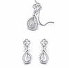 Jewelove™ Pendants & Earrings Pendant Set Platinum with Diamond Pendant Set JL PT P 2