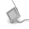 Jewelove™ Pendants & Earrings Platinum with Diamond Pendant Set  JL PT P for Women 2466