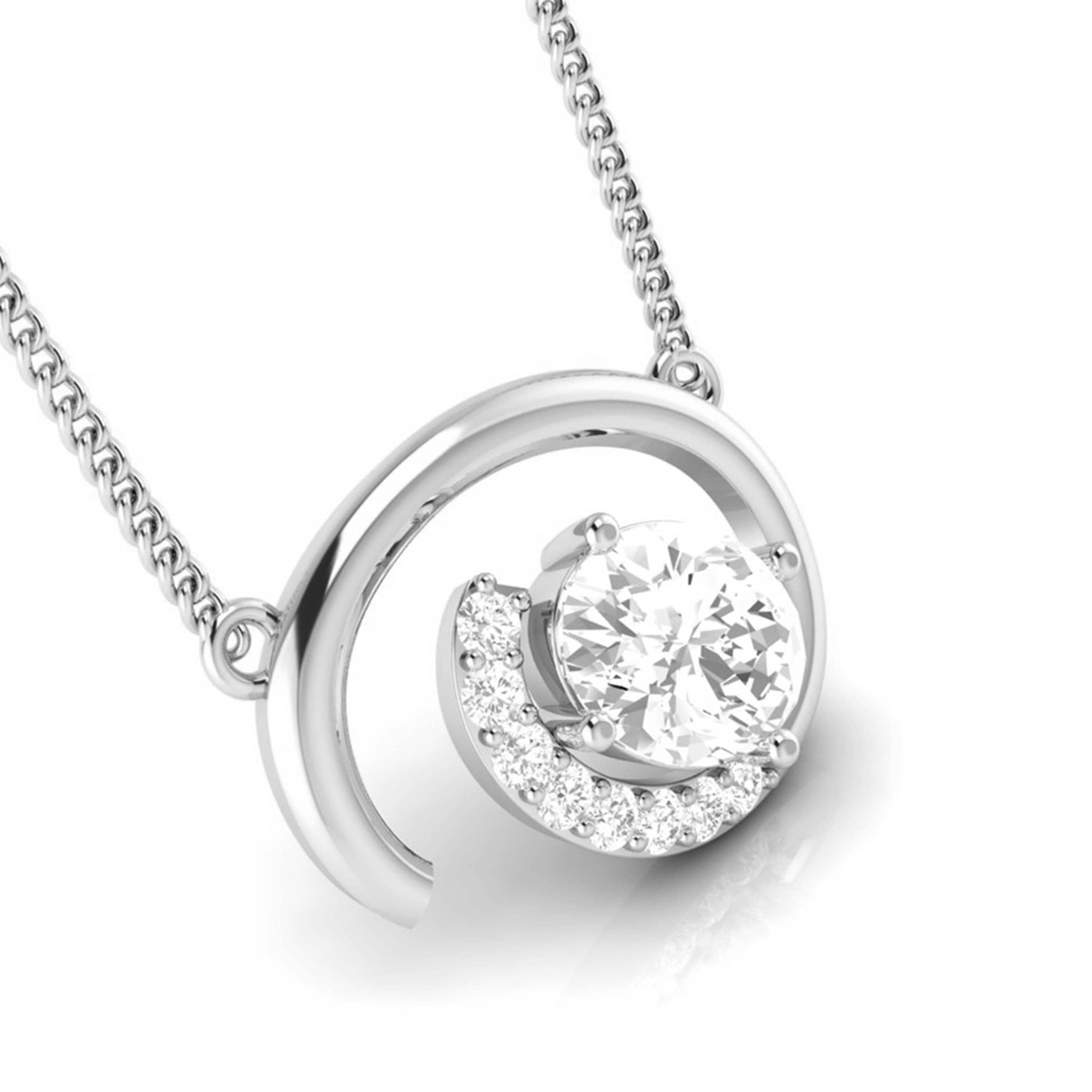 1 Carat diamond solitiare pendant — Engagement Rings | Jeweler | Cleveland