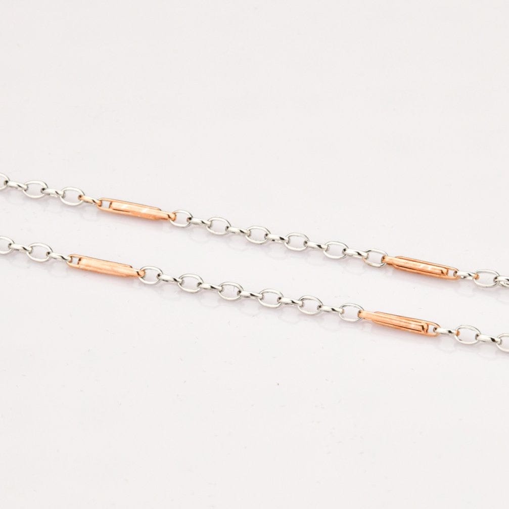Jewelove™ Chains Platinum with Rose Gold Chain JL PT CH 814