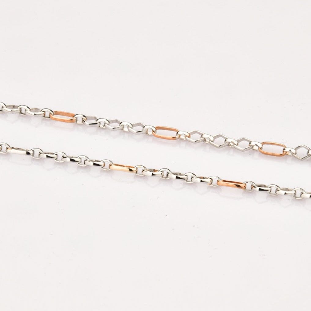 Jewelove™ Chains Platinum with Rose Gold Chain JL PT CH 822