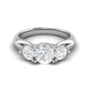 Jewelove™ Rings J VS / Women's Band only Ready to Ship - 0.90 cts Solitaire Platinum Diamond Ring JL PT R3 RD 120 - A Ring Size 13