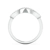 Jewelove™ Rings Ready to Ship - Ring Size 11, Platinum Infinity Ring with Diamonds for Women JL PT 968